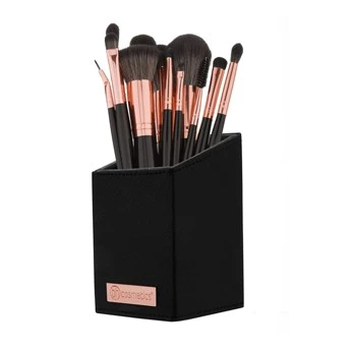 Bộ Cọ Trang Điểm 13 Cây BH COSMETICS Signature Rose Gold BHBO12